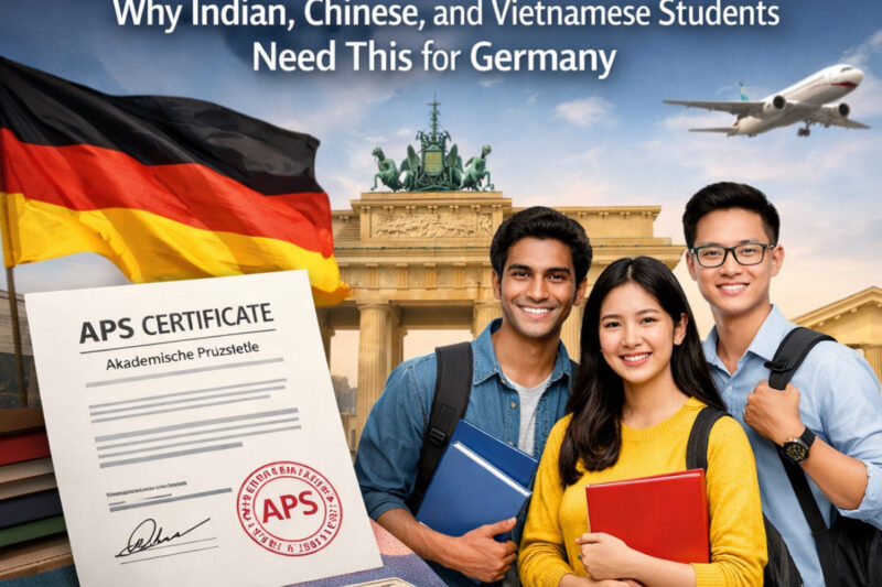 The “APS Certificate” Explained: Why Indian, Chinese, and Vietnamese Students Need This for Germany.