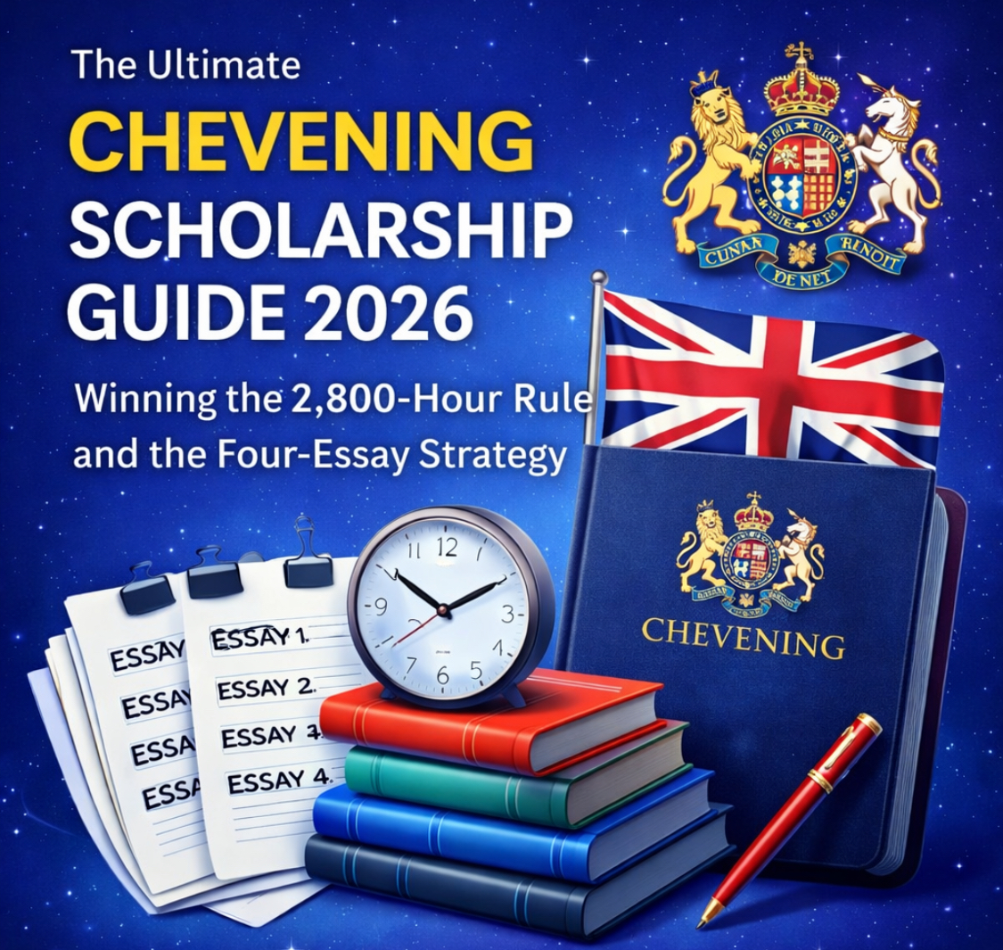 The Ultimate Chevening Scholarship Guide 2026: Winning the 2,800-Hour Rule and the Four-Essay Strategy