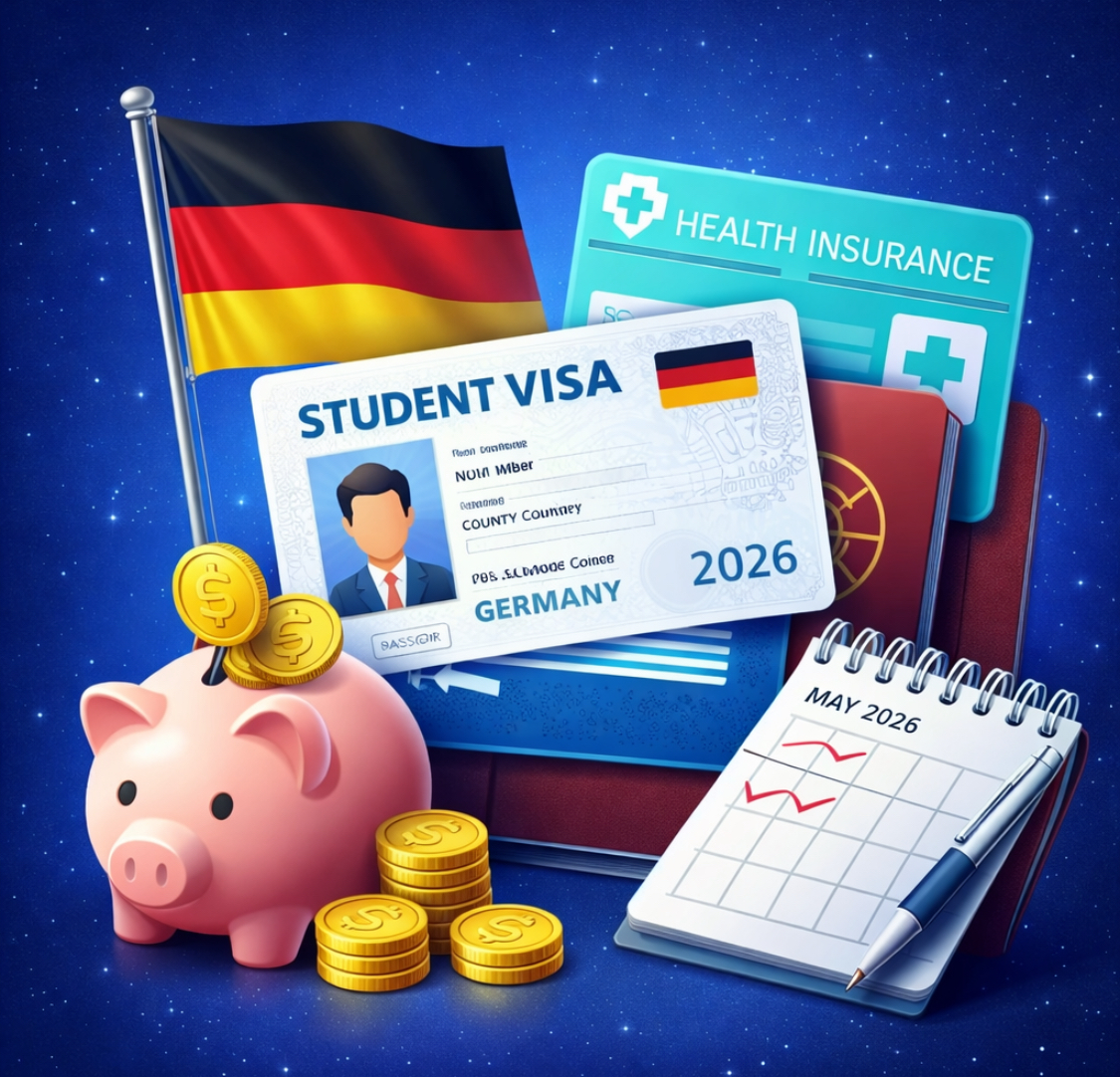Germany Student Visa Guide 2026: The Blocked Account, Health Insurance, and Appointment Strategy