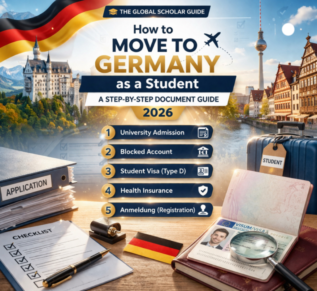 How to Move to Germany as a Student: A Step-by-Step Document Guide (2026)