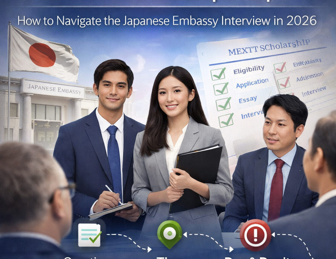 MEXT Scholarship 2026: How to Pass the Japanese Embassy Interview (Complete Blueprint)