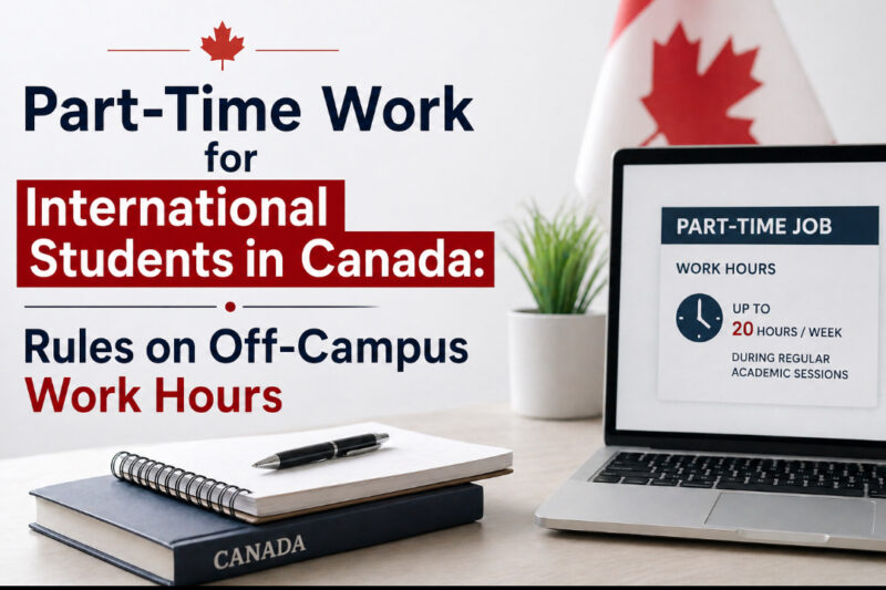 Working While Studying in Canada in 2026: 24-Hour Rule, Co-op Exemption, and Student Work Limits