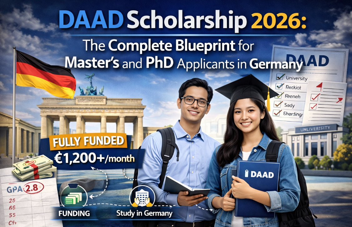 DAAD scholarship 2026 for master’s and PhD applicants studying in Germany