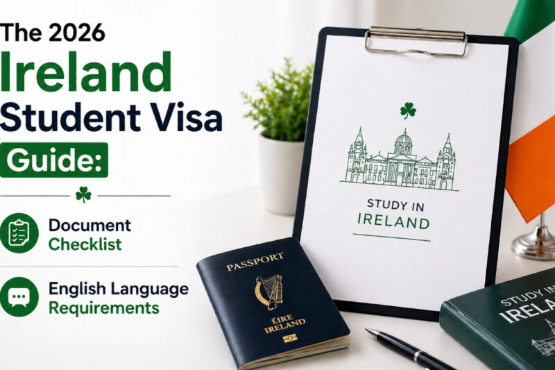 Ireland Student Visa Guide: Document Checklist and English Language Requirements
