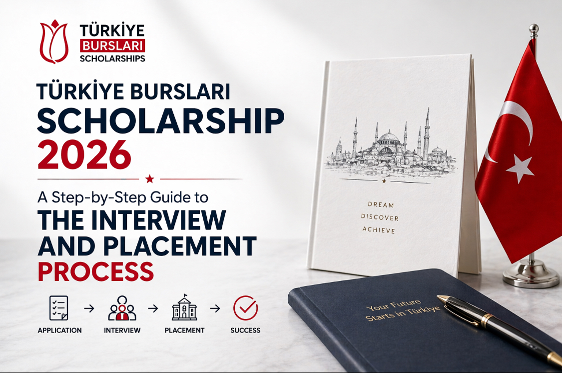 Türkiye Bursları scholarship 2026 interview and placement process for international students