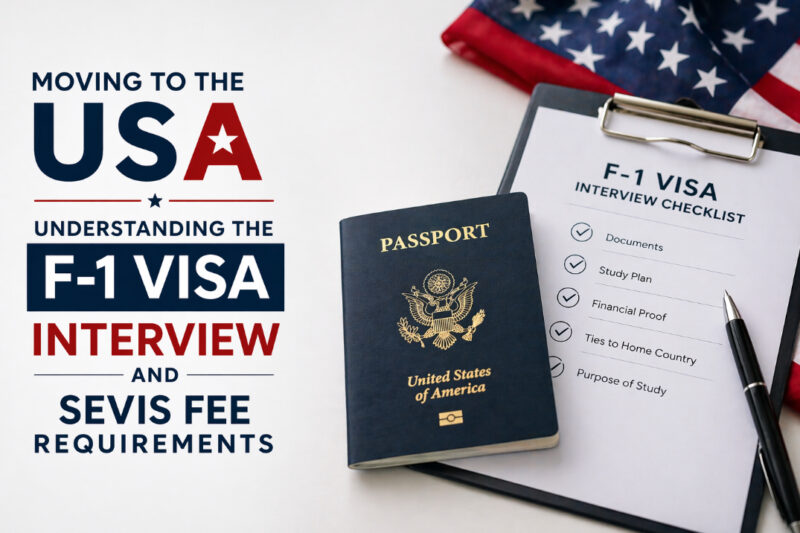 USA Student Visa 2026: F-1 Interview Guide and SEVIS Fee Requirements Explained