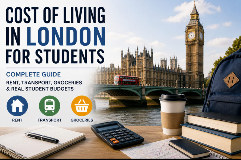 Cost of Living in London for Students: Budgeting for Rent, Transport, and Groceries
