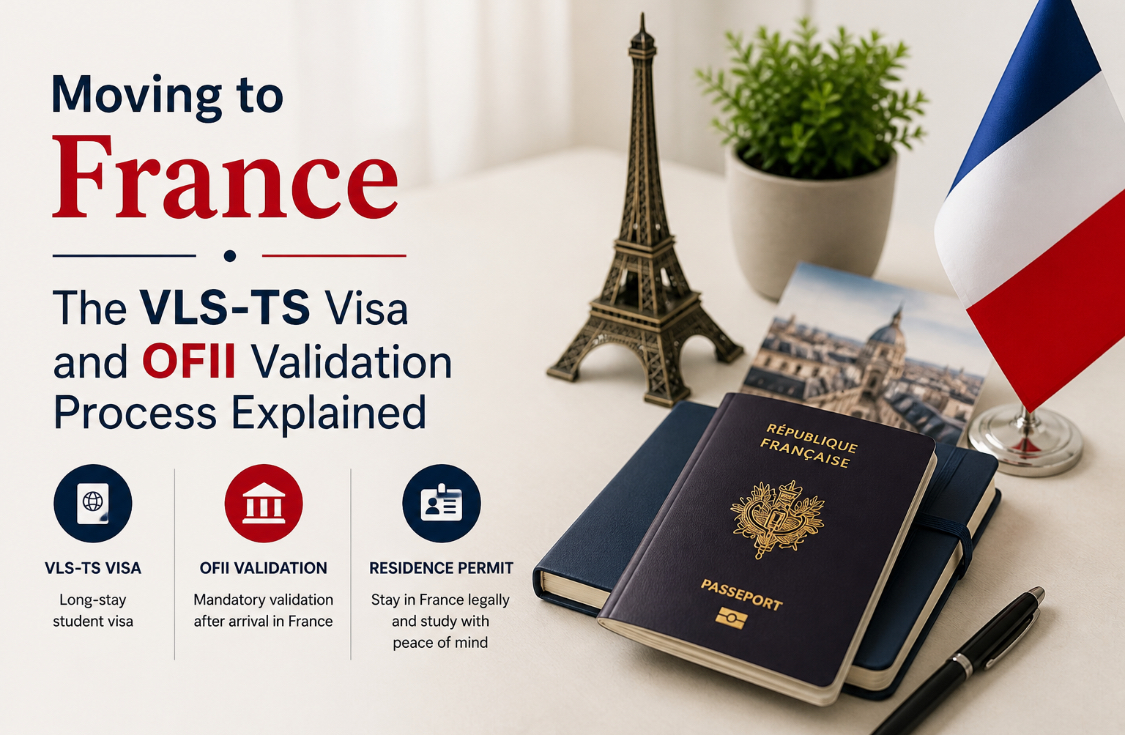France student visa VLS-TS and OFII validation process for international students