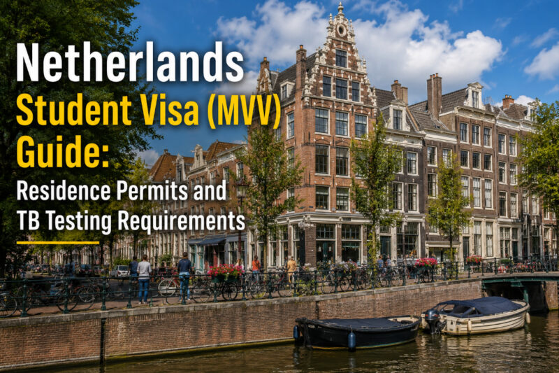 Netherlands Student Visa (MVV) Guide: Residence Permits and TB Testing Requirements